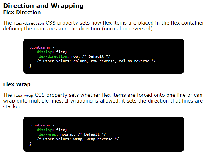 screenshot of a technical documentation page